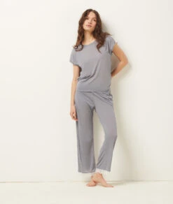 Top Mit Kurzen Ärmeln MARINEBLAU -Damen mode Geschaft 652455325 6