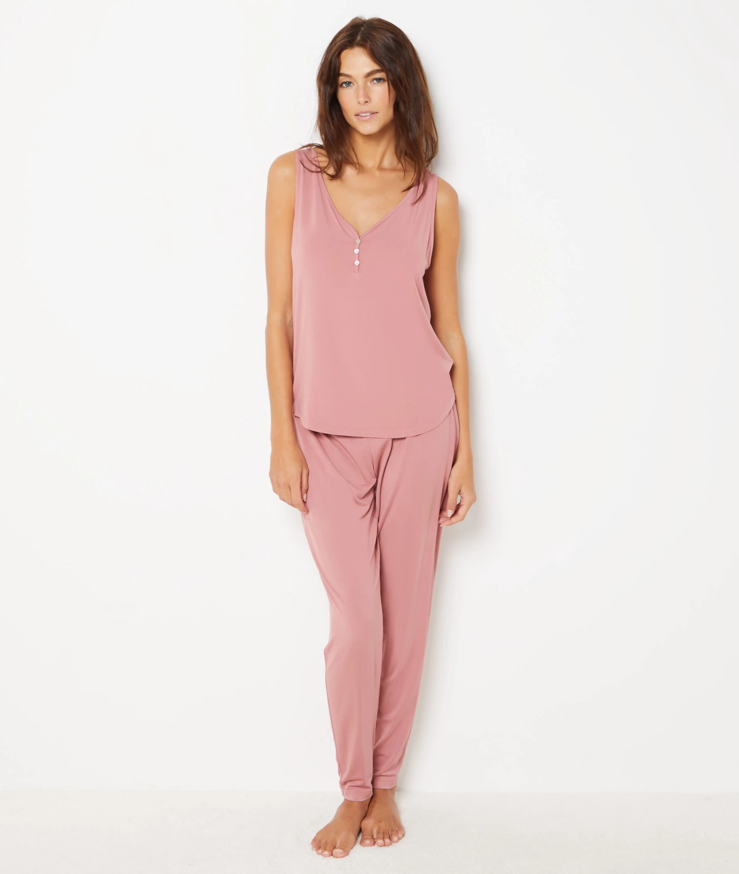 Einfarbiges Top BLUSH 5 Einfarbiges Top BLUSH – Bild 3