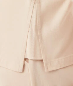 Top Mit Kurzen Ärmeln BEIGE -Damen mode Geschaft 653138683 b