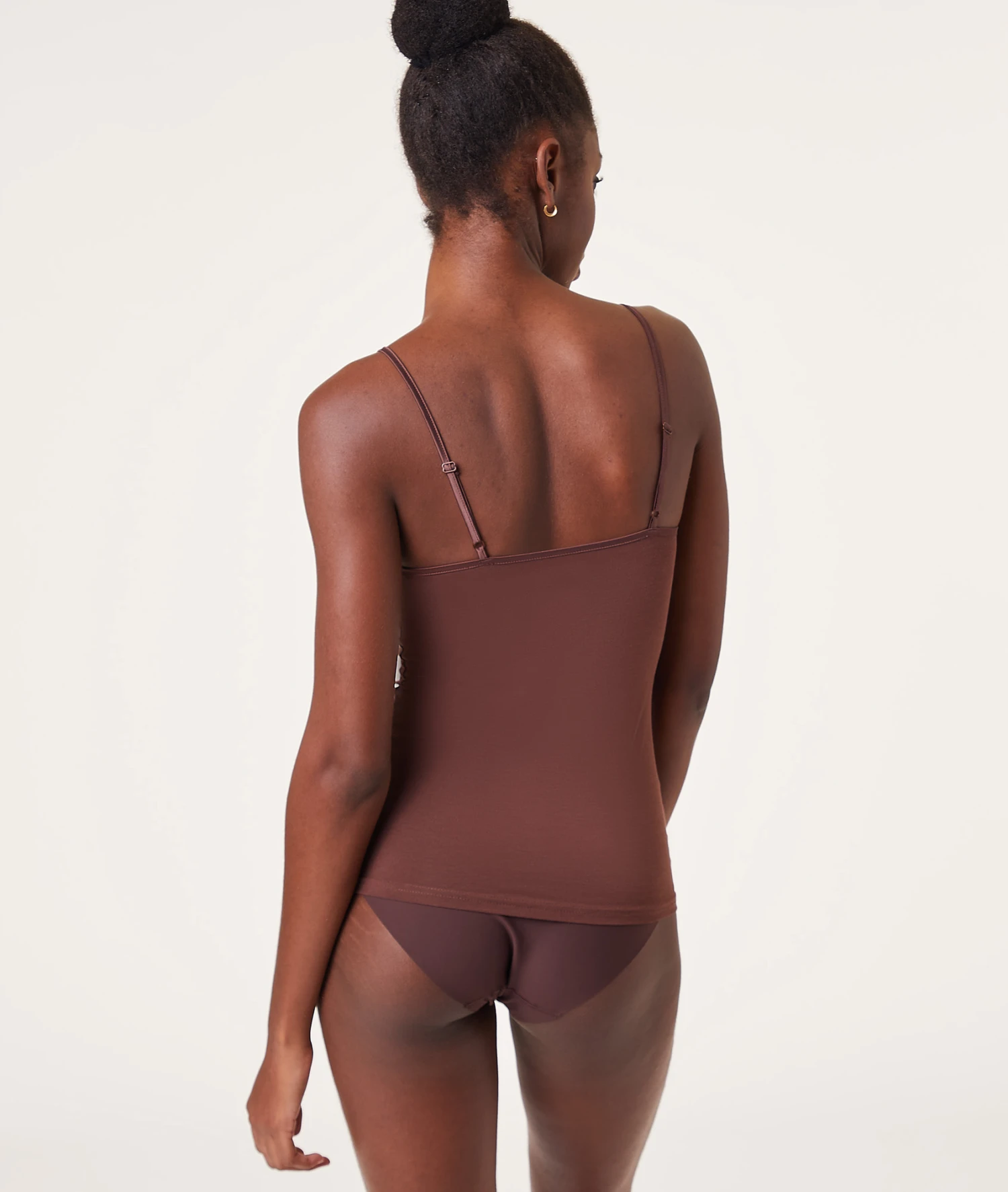 Top Mit Trägern, Thermostrick BRAUN 4 Top Mit Trägern, Thermostrick BRAUN – Bild 2