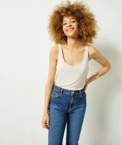 Jeans Mit Geradem Schnitt NACHTBLAU 10 Jeans Mit Geradem Schnitt NACHTBLAU -Damen mode Geschaft 653774524 b