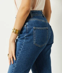 Jeans Mit Geradem Schnitt NACHTBLAU