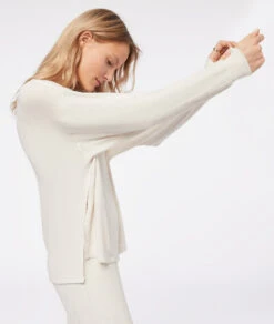 Top Mit Langen Ärmeln BEIGE 11 Top Mit Langen Ärmeln BEIGE -Damen mode Geschaft 653780483 c