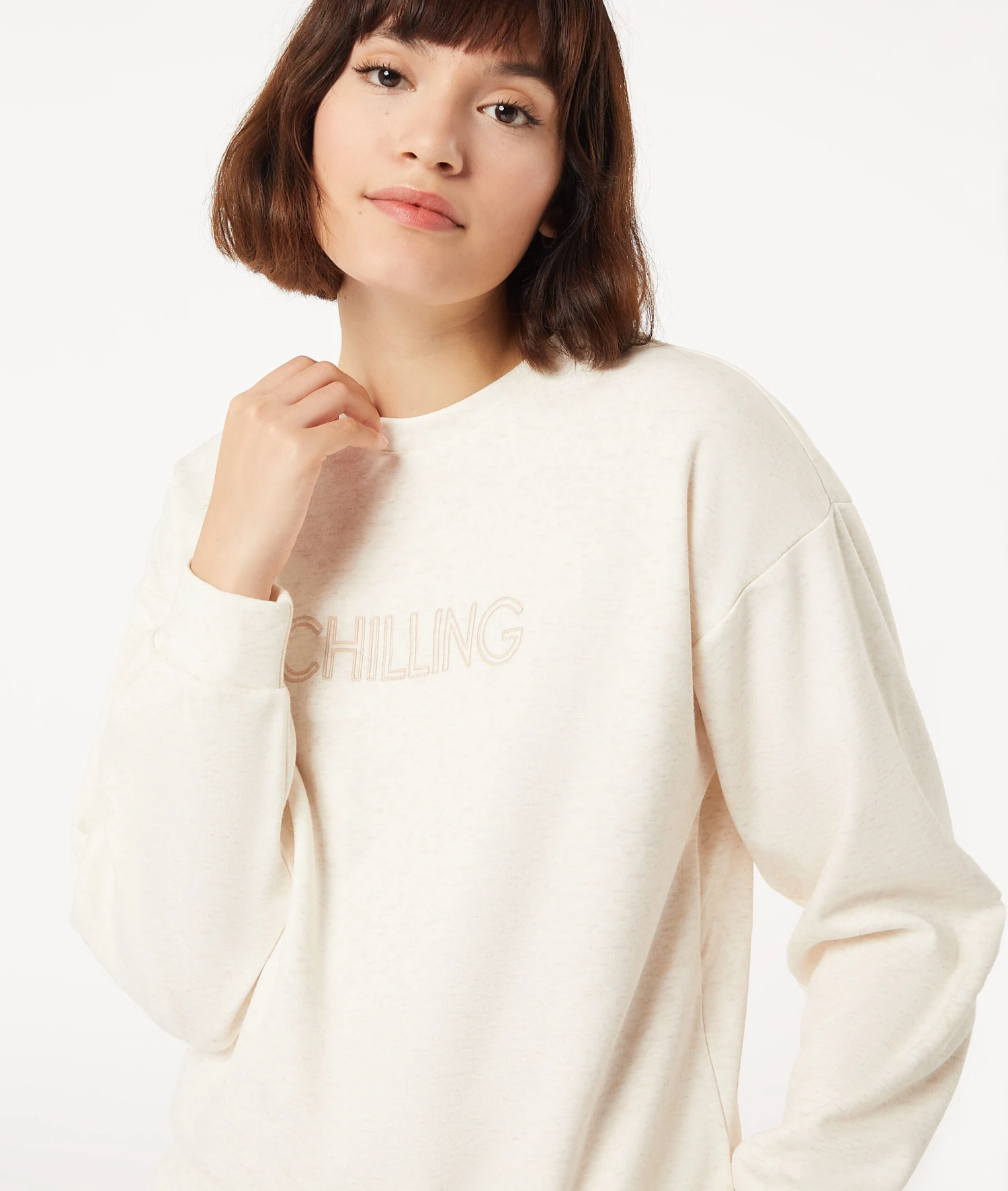 Sweatshirt BEIGE 7 Sweatshirt BEIGE – Bild 5
