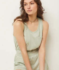 Pyjamaoberteil GRÜN