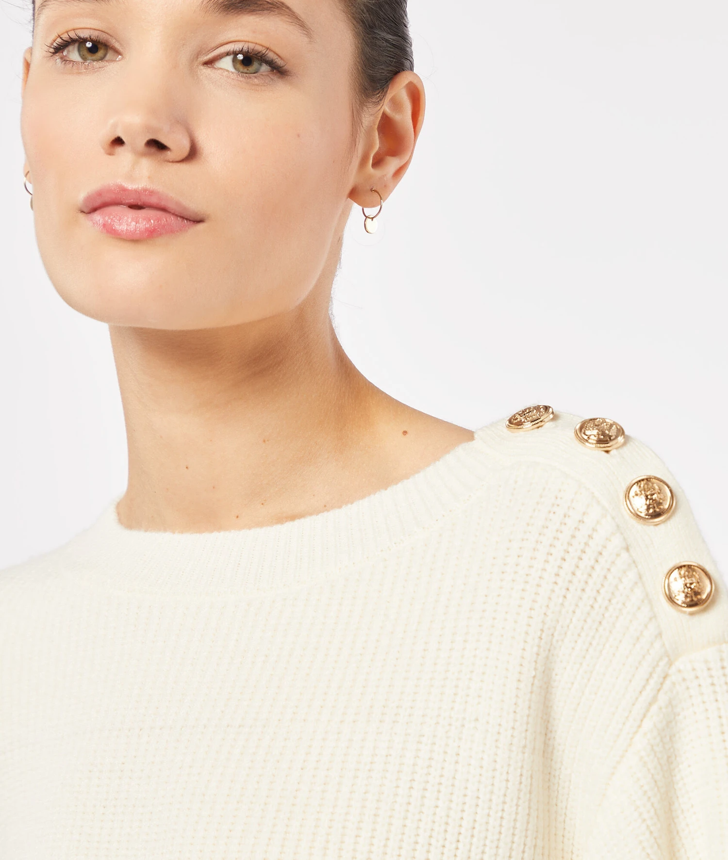 Agatha Kleid Aus Strick In Flechtoptik ECRU 6 Agatha Kleid Aus Strick In Flechtoptik ECRU – Bild 4