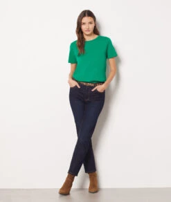 T-shirt Manches Courtes 100% Coton Bio EMERAUDE 9 T-shirt Manches Courtes 100% Coton Bio EMERAUDE -Damen mode Geschaft 653830443 6