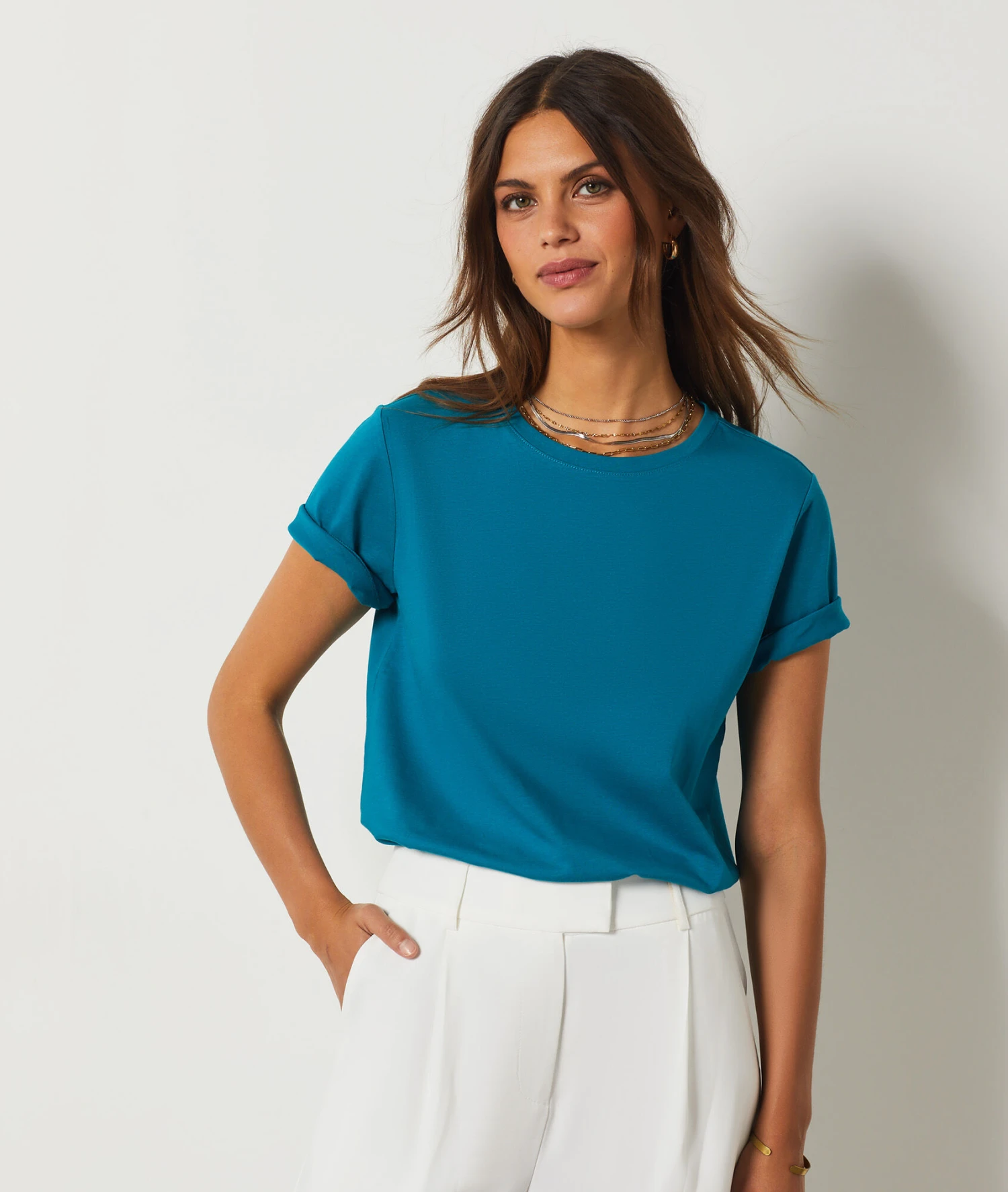 T-shirt Manches Courtes 100% Coton Bio EMERAUDE 7 T-shirt Manches Courtes 100% Coton Bio EMERAUDE – Bild 5