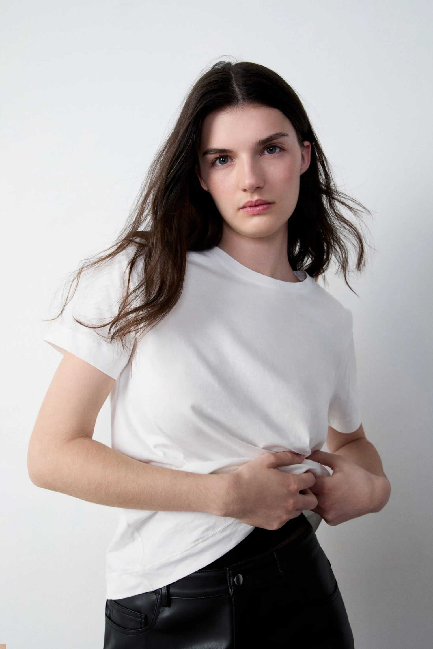 T-Shirt Mit Kurzen Ärmeln, 100 % Bio-Baumwolle ECRU 3 T-Shirt Mit Kurzen Ärmeln, 100 % Bio-Baumwolle ECRU