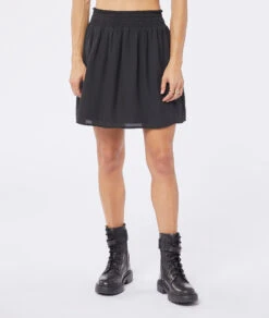 Ausgestellter Rock SCHWARZ