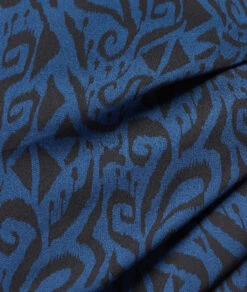 Wickelrock Mit Print MARINEBLAU -Damen mode Geschaft 653840637 b