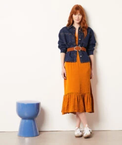 Langes Kleid KASTANIE -Damen mode Geschaft 653908485 x