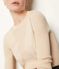 Kleid Aus Gripptem Strick DUNE 10 Kleid Aus Gripptem Strick DUNE -Damen mode Geschaft 653910988 b