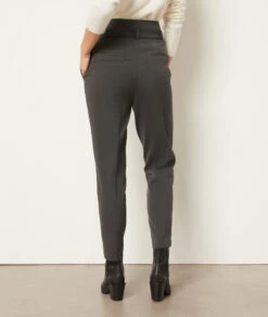 Hose Im Karottenschnitt ANTHRAZIT -Damen mode Geschaft 653930304 a