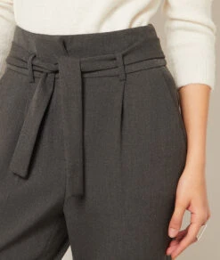 Hose Im Karottenschnitt ANTHRAZIT -Damen mode Geschaft 653930304 b