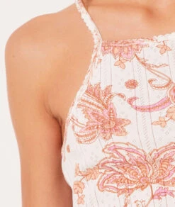 Unique Top Aus Baumwolle Mit Print MEHRFARBIG 10 Unique Top Aus Baumwolle Mit Print MEHRFARBIG -Damen mode Geschaft 653942861 b