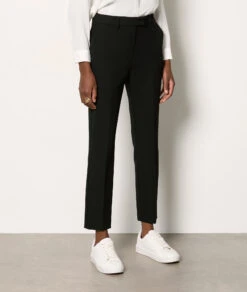 Hose Im Zigarettenschnitt SCHWARZ -Damen mode Geschaft 653950605 6