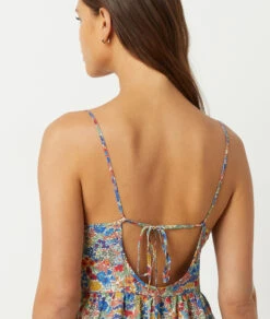 Fließendes Kleid Mit Schmalen Trägern Aus Liberty-Gewebe MEHRFARBIG 10 Fließendes Kleid Mit Schmalen Trägern Aus Liberty-Gewebe MEHRFARBIG -Damen mode Geschaft 653952790 b