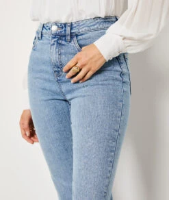 Slim-Jeans BLAU -Damen mode Geschaft 653957222 b
