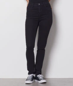 Skinny-Jeans SCHWARZ -Damen mode Geschaft 653957305 6