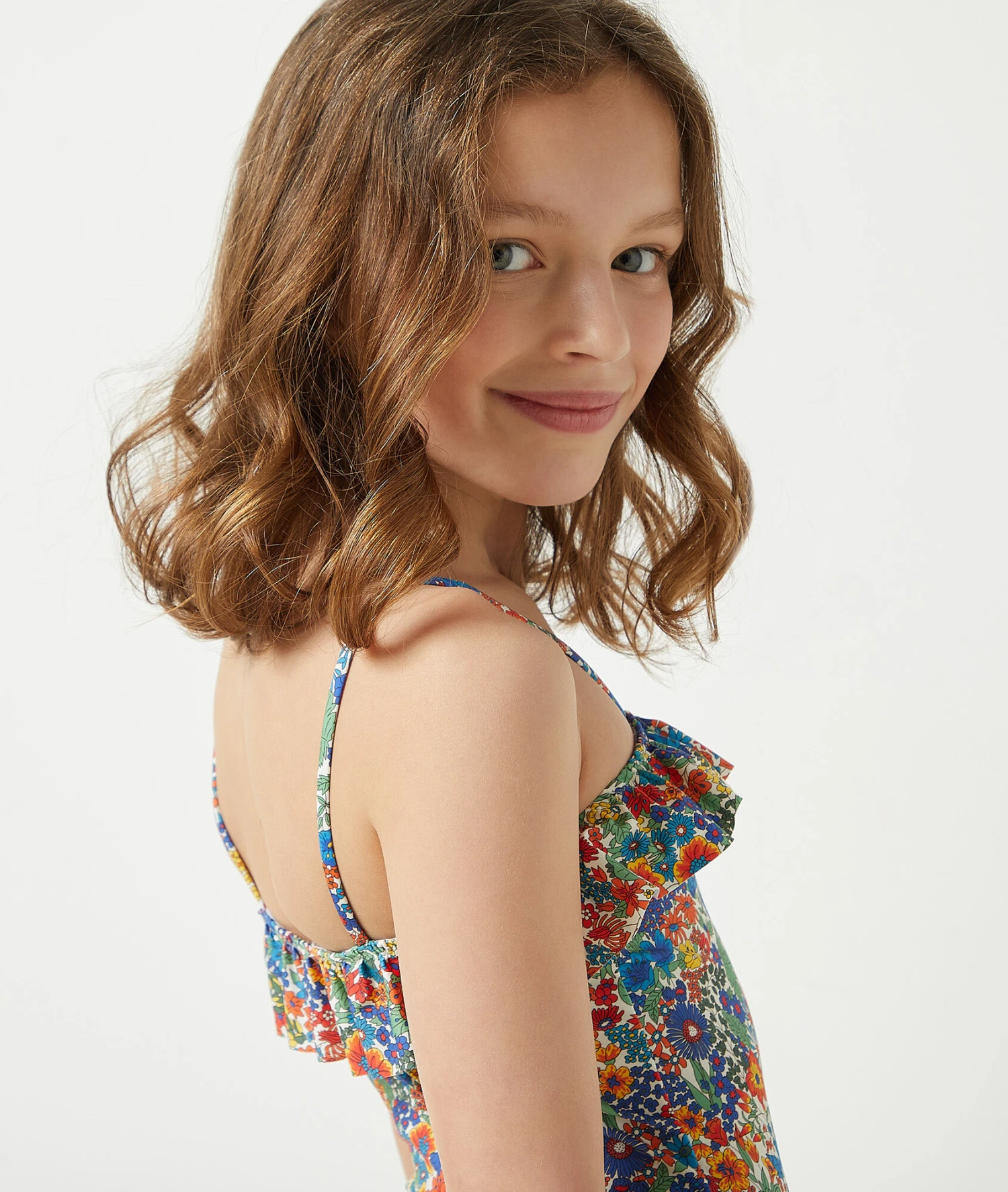 Badeanzug Aus Liberty-Gewebe MEHRFARBIG 6 Badeanzug Aus Liberty-Gewebe MEHRFARBIG – Bild 4