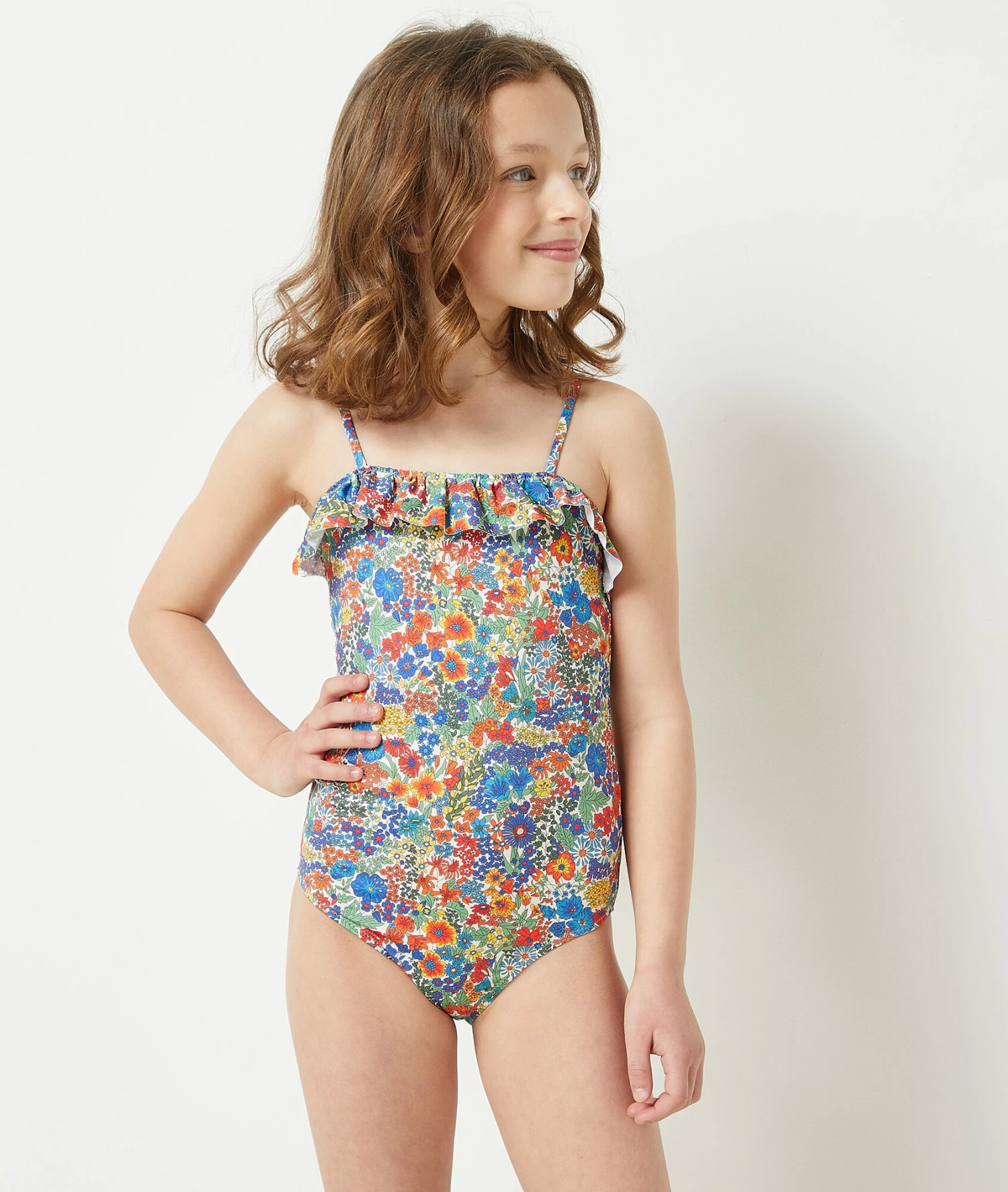 Badeanzug Aus Liberty-Gewebe MEHRFARBIG 3 Badeanzug Aus Liberty-Gewebe MEHRFARBIG