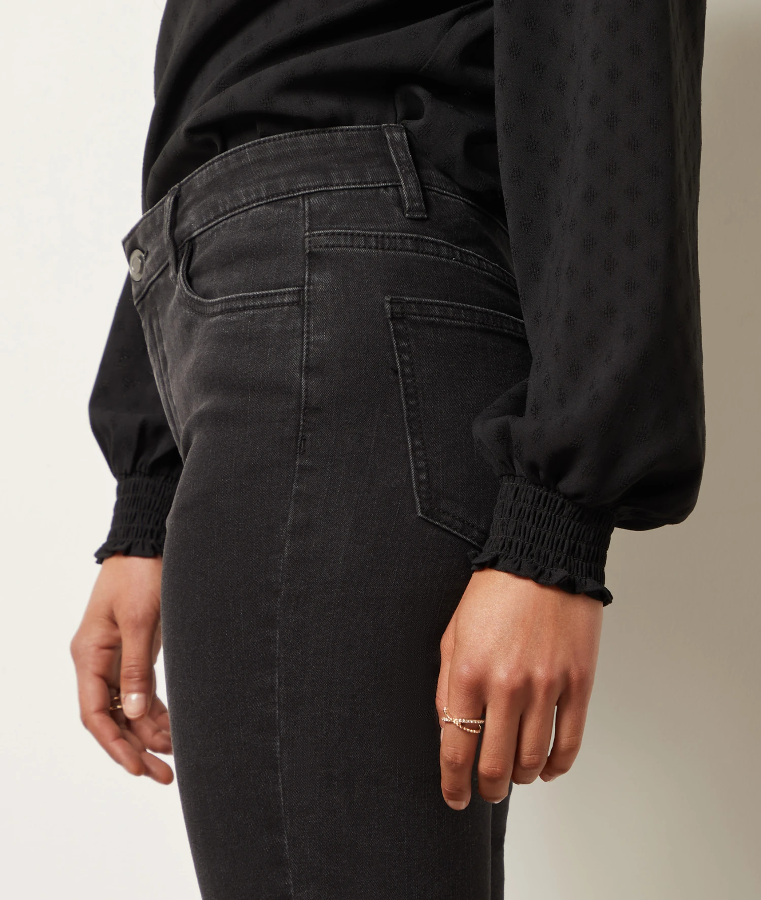 David Slim-Jeans SCHWARZ 6 David Slim-Jeans SCHWARZ – Bild 4