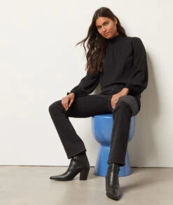 David Slim-Jeans SCHWARZ 11 David Slim-Jeans SCHWARZ -Damen mode Geschaft 653977205 c