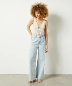 Tala Top Mit Cut-outs BEIGE