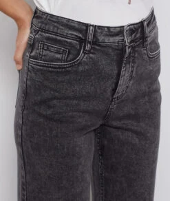 Weit Geschnittene Jeans ANTHRAZIT -Damen mode Geschaft 653980904 b