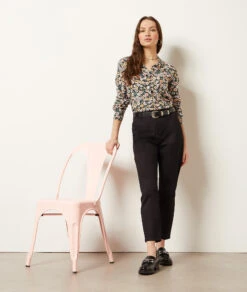 Hose Im Karottenschnitt SCHWARZ