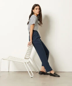 Hose Im Zigarettenschnitt MARINEBLAU -Damen mode Geschaft 653989325 6