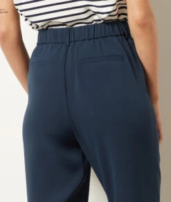 Hose Im Zigarettenschnitt MARINEBLAU -Damen mode Geschaft 653989325 b