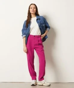 Hose Im Zigarettenschnitt FUCHSIA