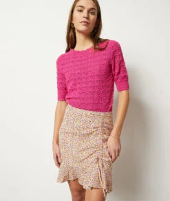 Rock Mit Volants ROSA 11 Rock Mit Volants ROSA -Damen mode Geschaft 653994606 c