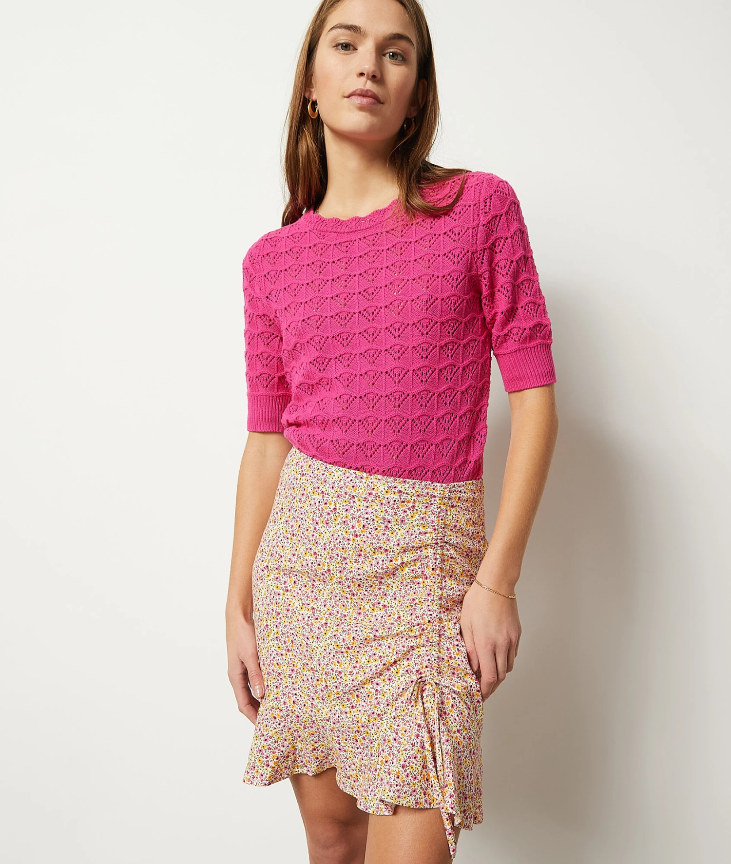 Rock Mit Volants ROSA 7 Rock Mit Volants ROSA – Bild 5