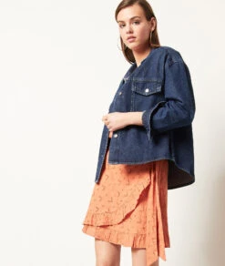 Kurzer Rock Mit Stickereien HENNA -Damen mode Geschaft 653996791 c