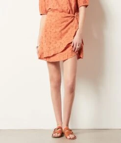 Kurzer Rock Mit Stickereien HENNA