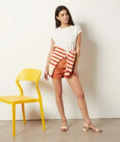 Shorts Mit Hoher Taille HENNA -Damen mode Geschaft 653997891 6