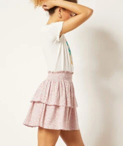 Rock Mit Volants HELLROSA