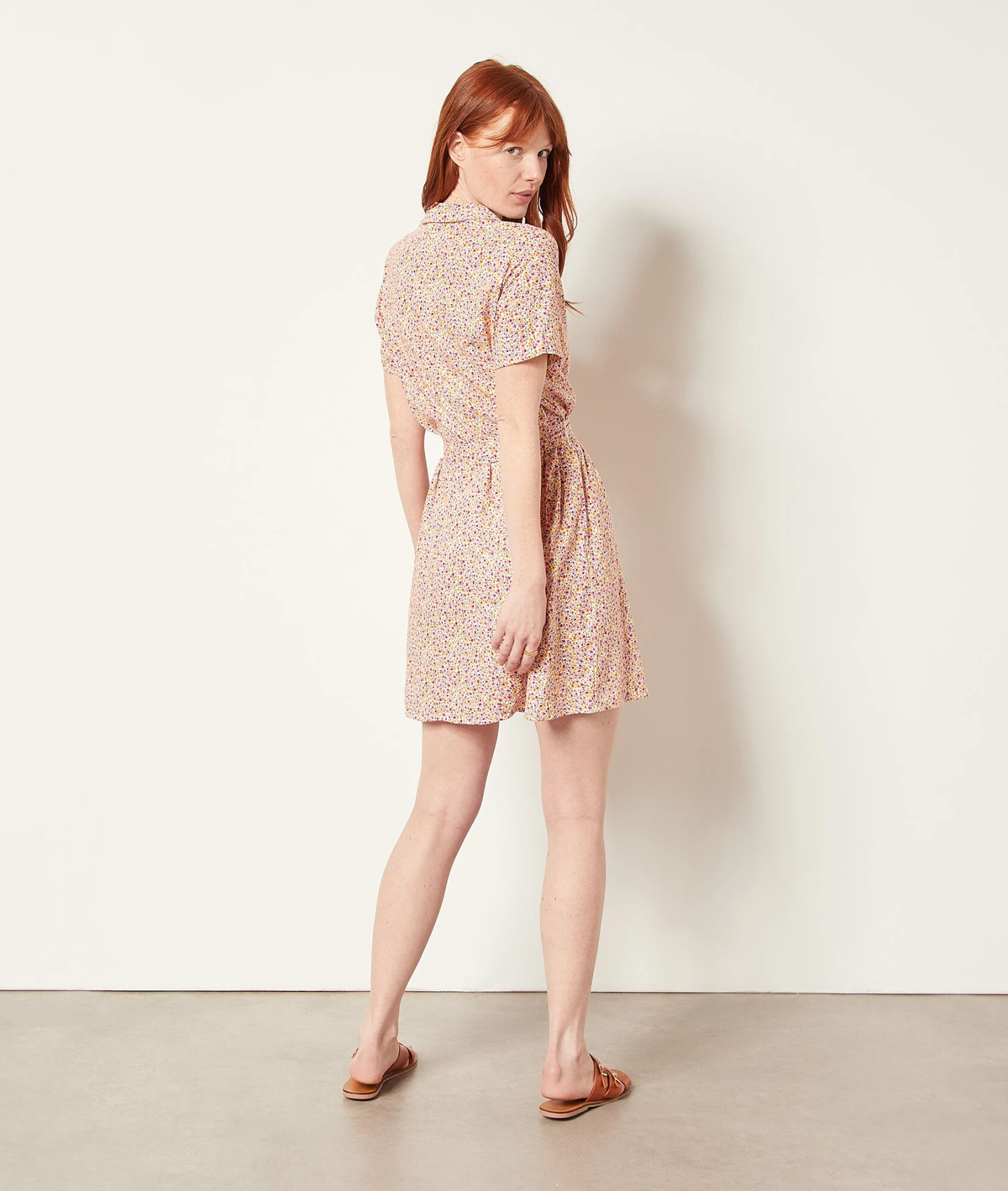 Kleid Aus Leinenmischgewebe KORALLE 4 Kleid Aus Leinenmischgewebe KORALLE – Bild 2