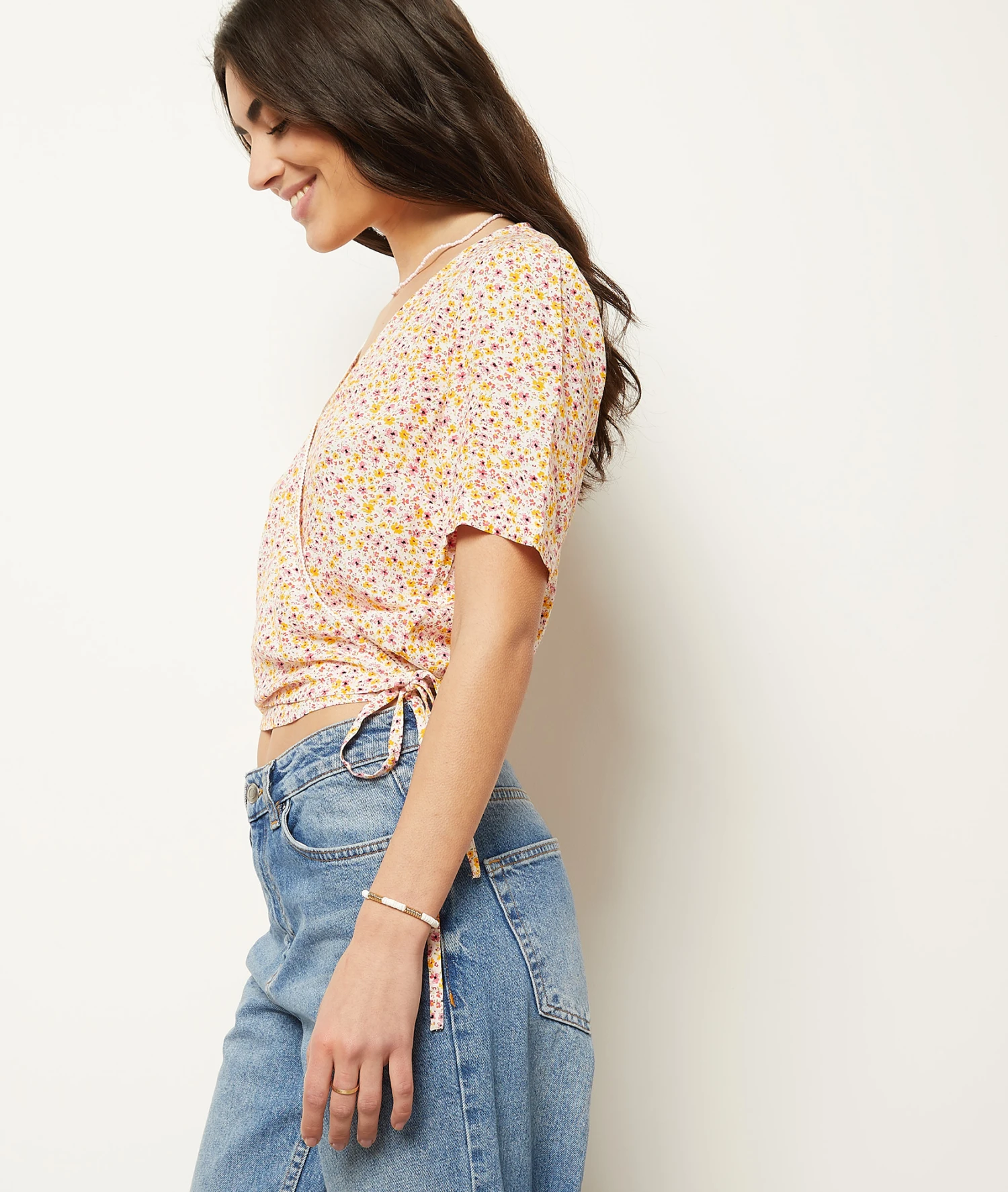 T-Shirt In Wickelform ROSA 7 T-Shirt In Wickelform ROSA – Bild 5