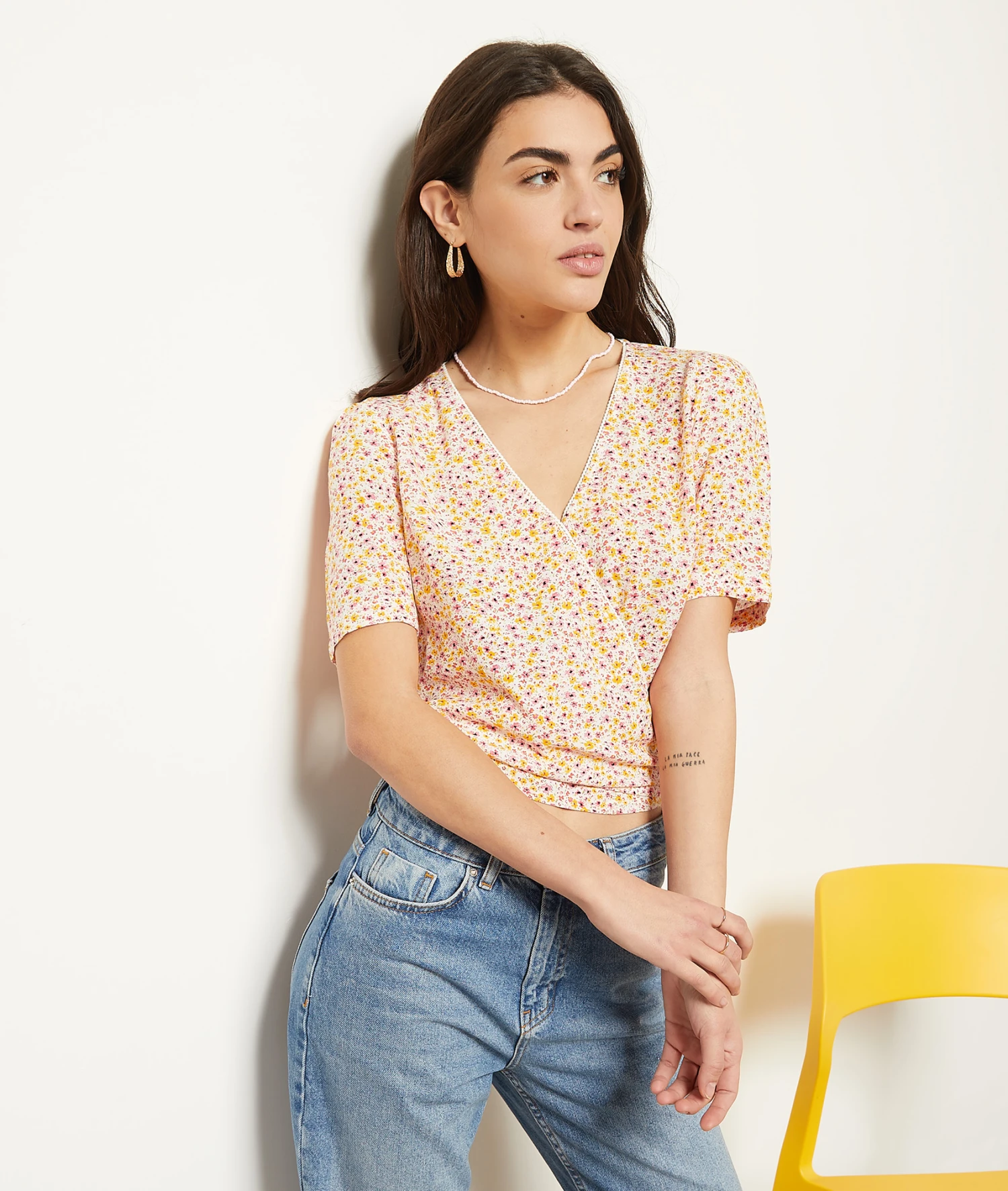 T-Shirt In Wickelform ROSA 3 T-Shirt In Wickelform ROSA