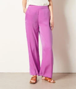 Hose Aus Fließendem Material PARMA -Damen mode Geschaft 654011610 6