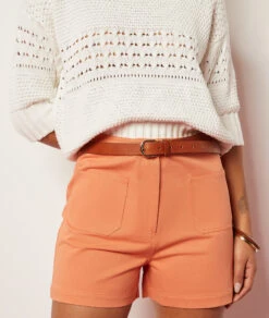 Swan Shorts, 100 % Baumwolle PFIRSICH -Damen mode Geschaft 654015766 b