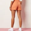 Swan Shorts, 100 % Baumwolle PFIRSICH -Damen mode Geschaft 654015766 x
