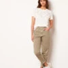 Jeans Im Karottenschnitt KHAKI 1 Jeans Im Karottenschnitt KHAKI -Damen mode Geschaft 654015944 x