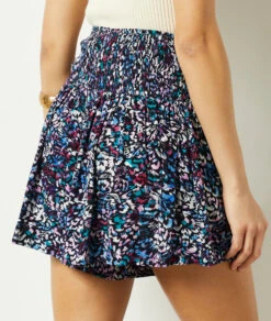 Fließende Shorts Mit Print ROSA 10 Fließende Shorts Mit Print ROSA -Damen mode Geschaft 654019568 b
