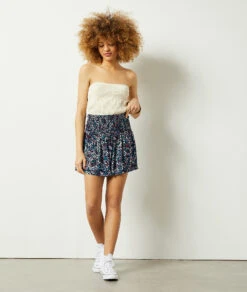 Fließende Shorts Mit Print ROSA