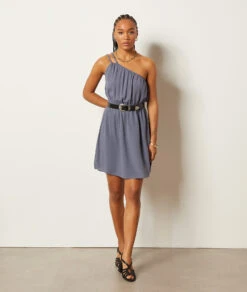 Asymmetrisches Kleid OXYGENE -Damen mode Geschaft 654019621 6